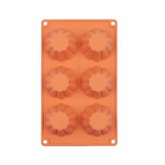 Silicone Flower Shape Muffin Mold Cake Mold Bakeware Jelly Pudding Mold DIY Soap Mold