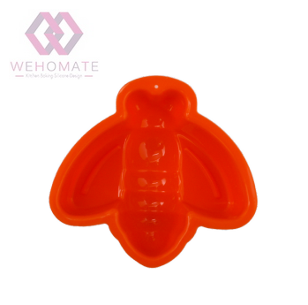 Silicone Bee Cake Mold Baking Cup Ice Cube Jelly Pudding Mold DIY Soap Mold