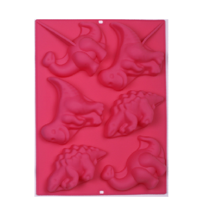 Silicone Dinosaur Cake Mold Bakeware Jelly Pudding Ice Mold DIY Soap Mold