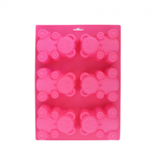 Silicone Bear Shape Cake Mold Baking Mold Ice Jelly Pudding Mold DIY Soap Mold