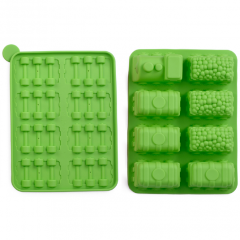Silicone 3D Train Cake Mold Baking Mold Cake Pan Non-stick Bakeware