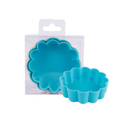 Silicone Tart Baking Cup Cupcake Mold Mini Pie Pan Pudding Mold Cake Mold DIY Soap Mold
