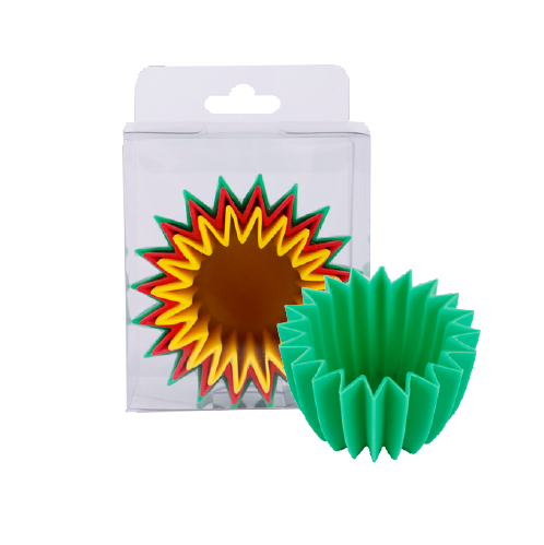 Silicone Baking Cup Cupcake Mold Pudding Mold Ice Cube DIY Soap Mold
