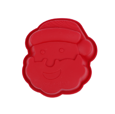 Silicone Santa Claus Cake Mold Baking Mold Pudding Jelly Ice Mold DIY Soap Mold