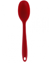Silicone solid spoon with nyloninsert