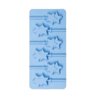 Silicone double star chocolate mould candy mould baking mould