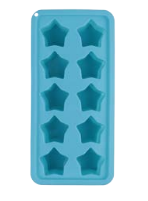 Silicone 10 holes star ice cube mould ice cube tray