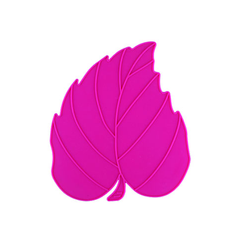 Silicone leaf shape pot mat