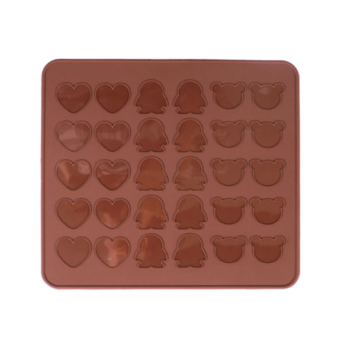 Silicone 30 holes macaron mat