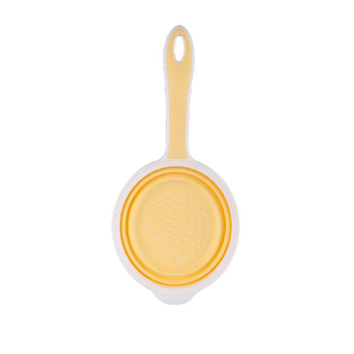 Silicone collapsible strainer Collapsible Silicone Colanders and Strainers Pasta Vegetable/Fruit Kitchen Mesh Strainers