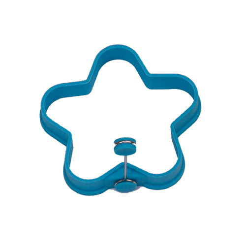 Silicone flower egg fryer with S/S wire,Egg Cooking Rings,Silicone egg former,Durable & Reusable Silicone Ring Eggs