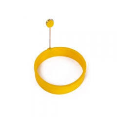 Silicone round shape egg fryer with S/S wire,Egg Cooking Rings,Silicone egg former,Durable & Reusable Silicone Ring Eggs