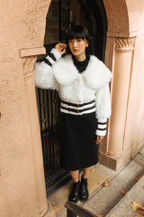 White Fur Coat