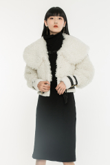 White Fur Coat