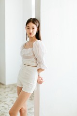 White Short Top