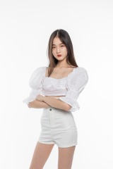 White Short Top