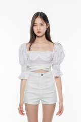 White Short Top