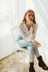 Linen White Blouse