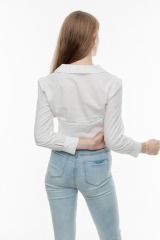 Linen White Blouse