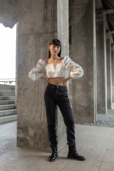 White Embroidery Top