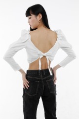 Linen White Top