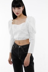 Linen White Top