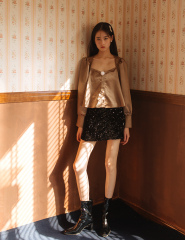 Golden Silk Top