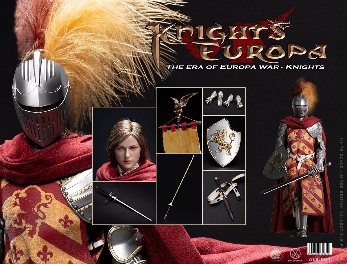 POPTOYS 1 / 6 armor series Europa war - (90% alloy) Griffin Knight