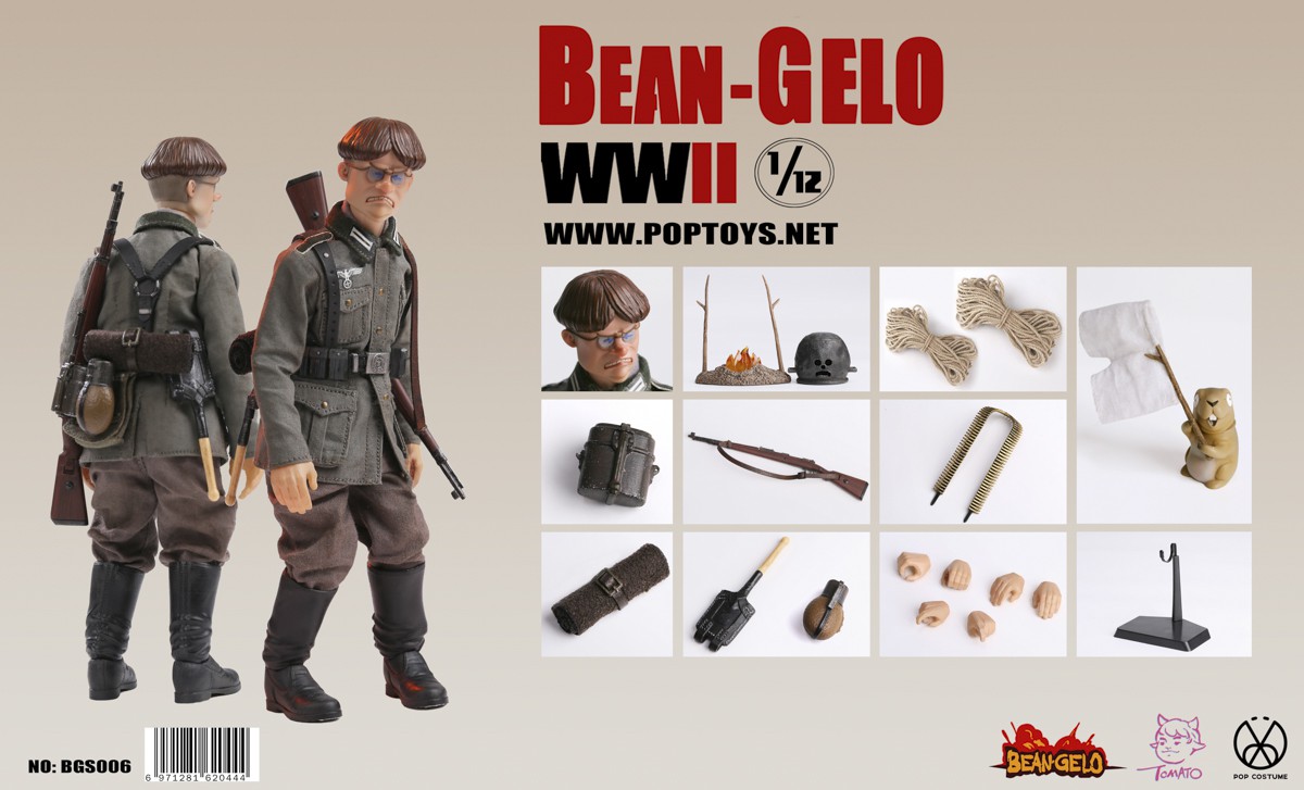 POPTOYS 1/12 Bean Gelo Series BGS006 Hans