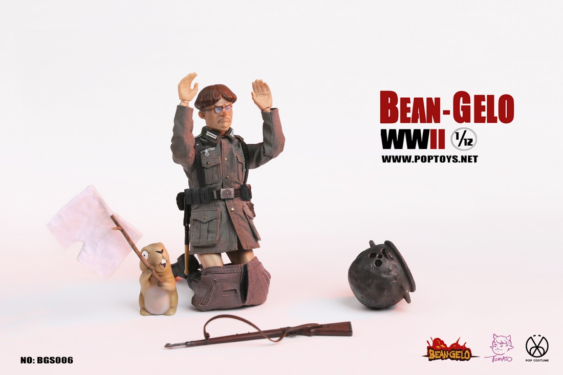 POPTOYS 1/12 Bean Gelo 第七弾 WW2 Bezov POPTOYS Bean-Gelo WWII Soviet Red Army Captain Bezov 1/12