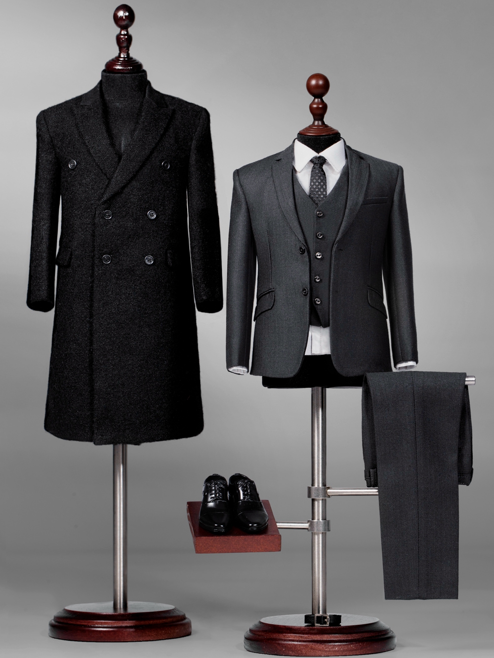 POPTOYS 1/6X Series POP-X34 Couture Version Rich gentleman Ben Overcoat suit