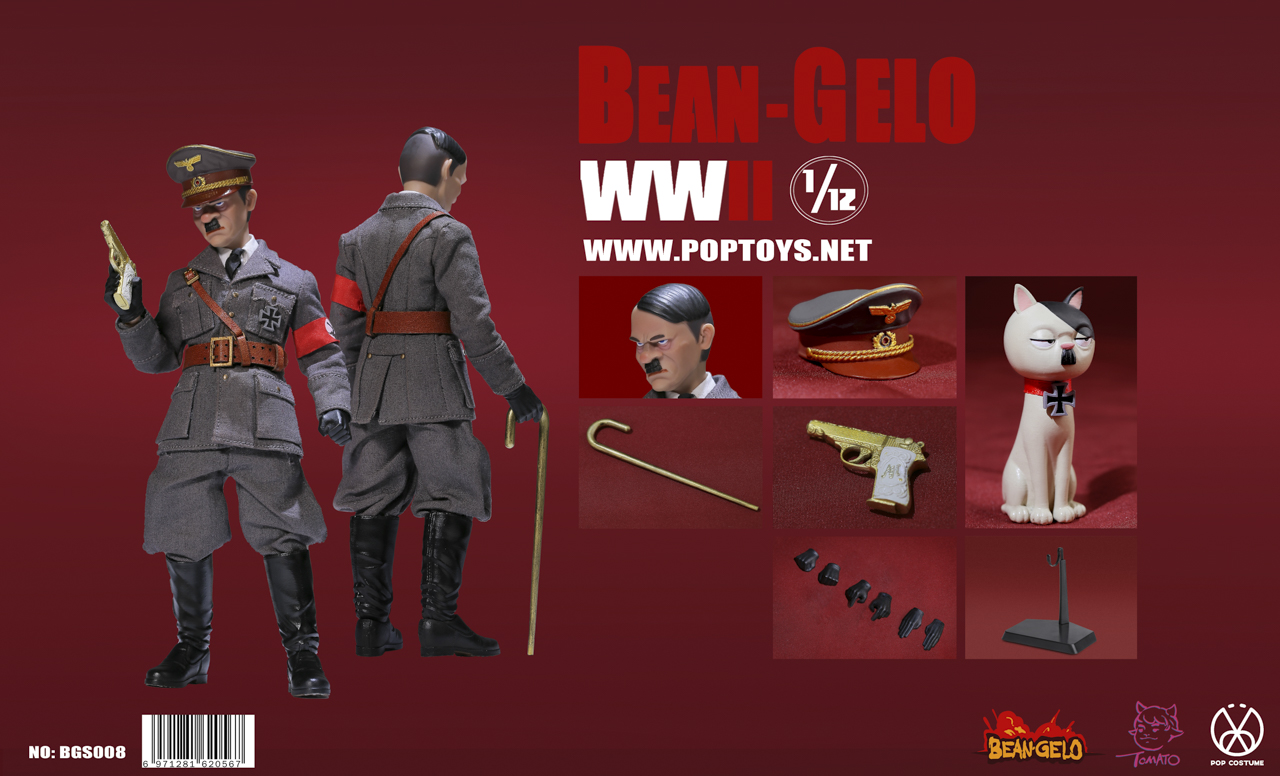 POPTOYS 1/12 Bean-Gelo Series Part 3 BGS008 Devil King Grey coat Version