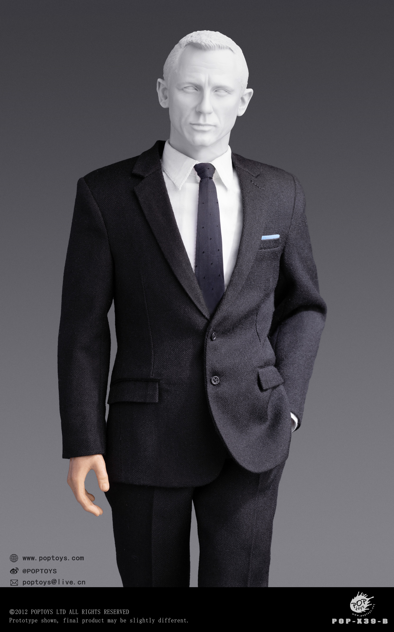 POPTOYS 1/6 POP-X39 The BritishAgent Suit /Two versions Type