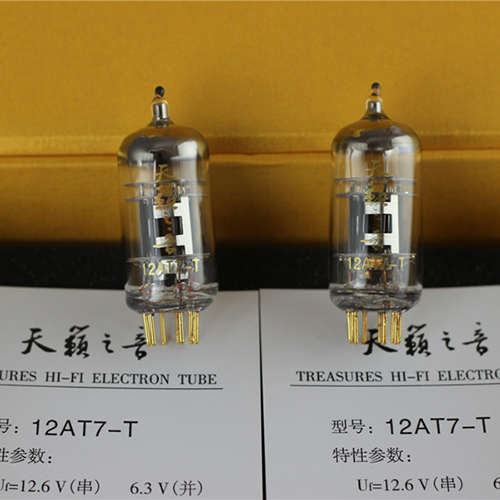 New Matched Pair Shuguang Nature Sound 12AT7-T Preamp Tubes 12AT7 ECC81