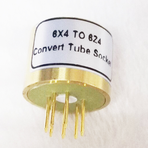 1PC 6X4 (top) to 6Z4 Vaccum tube adapter socket converter HIFI Diy 6X4 to 6Z4