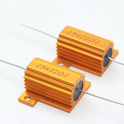 25W Power Aluminium Shell Wirewound Resistors 0.01R O.05R 0.1R 0.15R 0.2R 0.22R 2R 2 .2R 2.5R Class J ±5%