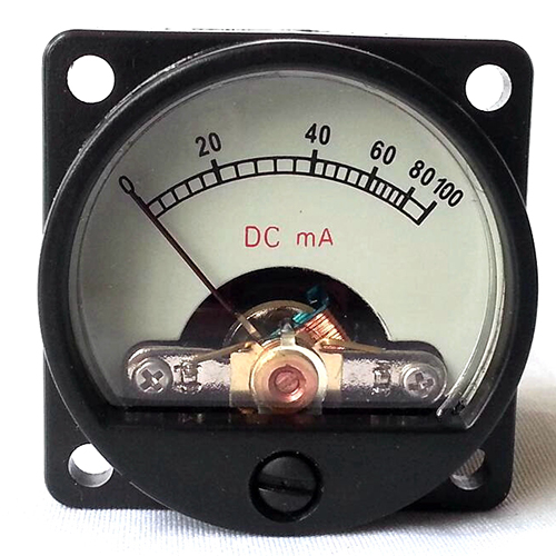 1PC SO-39 DC100mA power supply voltage current panel meter for Speakers Tube amplifiers CD Players