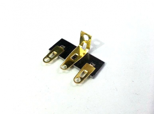 1PC gold plated  3pins Tube Amp  Terminal Strip Tag Board Turret Board FOR HIFI DIY