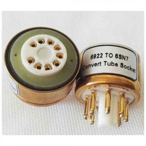 1PC 6922 TO 6SN7 6922 6N11 TO 6SN7 6SL7 6N9P Vacuum tube adapter socket converter
