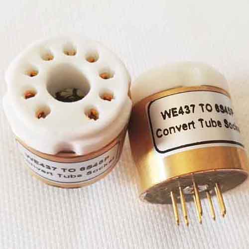 1PC  Tube DIY Adapter Socket Converter WE437A  TO 6S45P