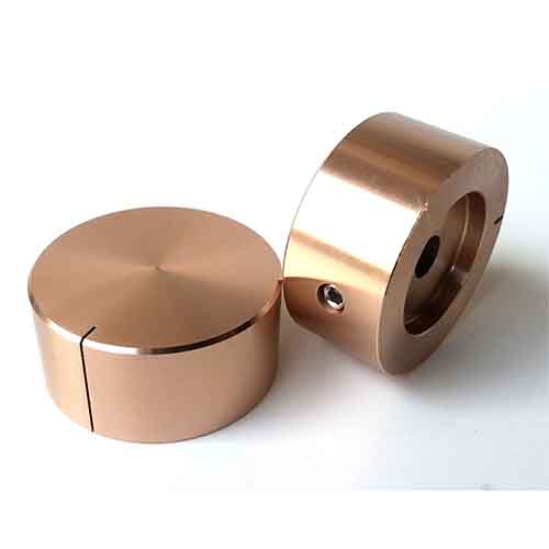 1PC 32x15mm Gold color Aluminium volume potentiometer Knob for Guitar Amplifier 6.0mm