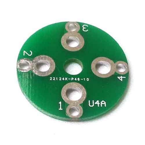 1pc Small PCB for CMC EIZZ 4 pins tube socket adapter 4 pin 300B 2A3