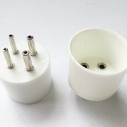 1PC 4 pins silver plated Ceramic Vacuum Tube Socket base for 811 300B 2A3