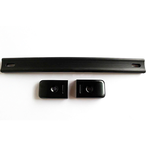 1PC Black plated Rubber handle for Guitar Tube Amplifier