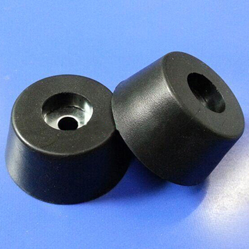 1PC Black Rubber Speaker Shock Proof Feet Pads CD DAC Chassis Stands 43mmX20mm