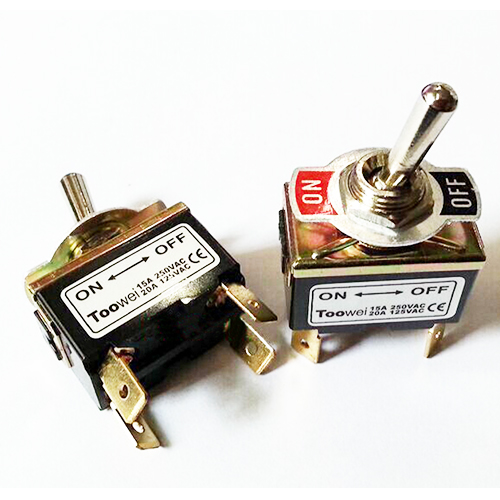 1PC DPDT ON-OFF Toggle Switch 4pins 2 positions AC 250V 15A 125V 20A Heavy