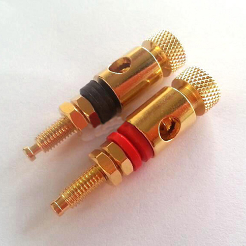 1PC Binding Post Speaker Connector Cable Audio Tube Amplifier AMP Terminal Plug