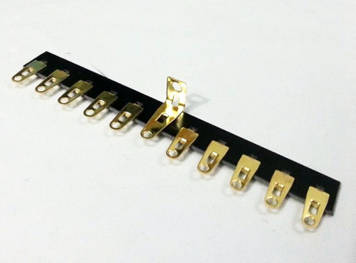 1PC  Gold plated  11pins Tube Amp  Terminal Strip Tag Board Turret Board FOR HIFI DIY
