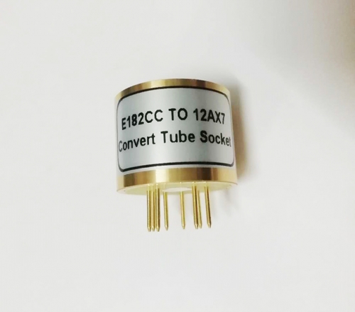 1PC E182CC to 12AX7 5687 to 12AX7 E182CC TO ECC83 vacuum tube adapter socket converter
