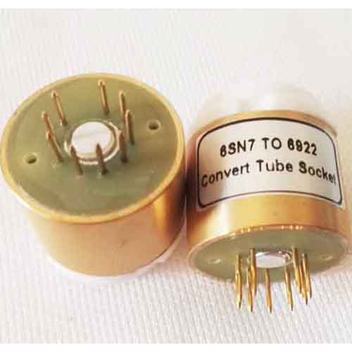 1PC Tube DIY Adapter Socket Converter 6SN7 TO 6922 for Vacuum tube amplifier